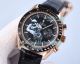 Swiss Replica Omega Speedmaster Rose Gold Black Chronograph Watch 44MM (5)_th.jpg